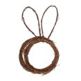 thumbnail image 1 of Guirnalda de conejito de Pascua plegable, decoración colgante de guirnalda de conejo tejido de ratán (M) Likrtyny Libre de BPA, 1 of 9