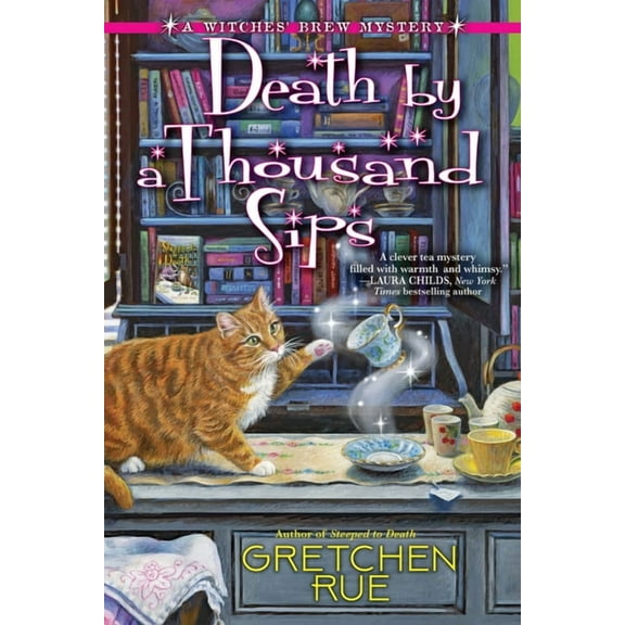 A Witches' Brew Mystery Death by a Thousand Sips, (Hardcover)