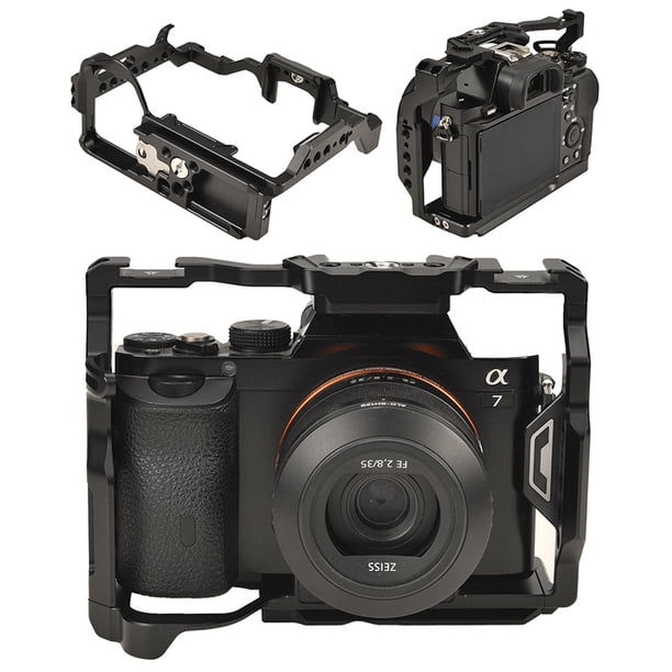 Jaula Cámara para Sony A7R5/A7M4 Expansión Micrófono Monitor