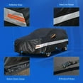 thumbnail image 3 of Holthly 100% Waterproof Outdoor Car Covers for SUV, 10 Layers Car Cover Waterproof All Weather Rain Snow UV Protection. Custom Fit for KIA Seltos, Honda Element, Toyota CHR, Mazda CX30 CX-30,etc, 3 of 6