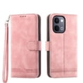 thumbnail image 1 of Wallet Case for Xiaomi Redmi A7 Pro Flip Phone Case with Card Slots, Cash Pocket, Kickstand, Magnetic Closure & Wrist Strap, TPU Soft Shell Cover Pink, 1 of 6