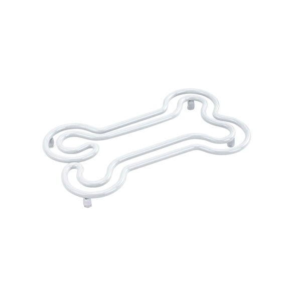 Spectrum Diversified Salvamanteles De Hueso De Perro Rejilla De Enfriamiento De Acero Para Encimeras Y Mesas De Cocina Divertida Agarradera Para Su Cocina Ideal Para Cualquier Amante De Los Animales F