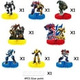 thumbnail image 2 of 8Pcs Honeycomb Centerpieces for Transformers, Birthday Party Decoration for Transformers，Table Decorations Theme 3D, 2 of 5