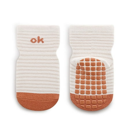 

Mishuowoti Children Floor Socks Spring And Summer Fashion Simple Cartoon Cute Print Comfortable Non Slip Toddler Socks