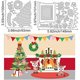 thumbnail image 1 of Plantilla de troquelado de acero al carbono para hacer tarjetas, troqueles de Metal para taza de Gnomo de Navidad, manualidades DIY, 1 of 4