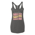 thumbnail image 2 of Wild Bobby, World's Best Bonus Mom Mother's Day Tri-Blend Racerback Tank Top, Premium Heather, Small, 2 of 6
