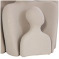 thumbnail image 5 of 10", 8", 5"H Cream Ceramic Nesting Family People Sculpture, by DecMode (3 Count), 5 of 13