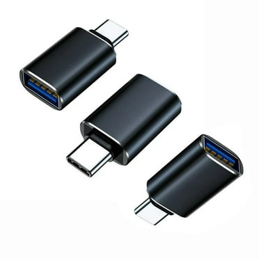 3 Pack Type C USB 3.1 USB-C Male To USB 3.0 Female Data OTG Converter Adapter