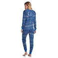 thumbnail image 3 of Ashford & Brooks Women's Sweater Fleece Zip Up Hooded Jumpsuit One Piece Pajama, 3 of 4