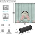 thumbnail image 3 of GZHJMY Easter Bunny Butt Large Picnic & Outdoor Beach Blanket, Waterproof Foldable Sandproof 3-Layer Picnic Mat for Camping,Hiking,Travel,Park,Concerts,78"X 78", 3 of 6
