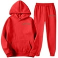 thumbnail image 1 of Men's 2 Piece Athletic Sweatsuit - Jogging Sweatshirt Sweatpants Set, Comfortable Soft Fabric, Athletic Design, Perfect for Workouts, Jogging Casual Wear, 1 of 4