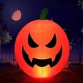 thumbnail image 1 of Halloween Inflatables, 24 Inch Halloween Decorations Blow-up Pumpkin With Built-in Battery Powered, 1 of 5