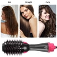 thumbnail image 6 of One Step Hair Dryer,Volumizer Hot Air Hair Dryer Brush,Salon Negative Electric Blow Dryer Rotating Curler and Ion Hair Straightener Brush for Fast Drying,Straightening,Curling, 6 of 10