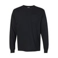 thumbnail image 2 of Comfort Colors Men's Left Chest Pocket Long Sleeve T-Shirt C4410, 2 of 3