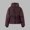 🔥 Purple_New, variant on Belted Hooded Solid Padded Parka For Women, Long Sleeve Full Zip Thermal Ski Outer Coat, Wind Resistant Warm Insulated Outerwear For Cold Weather Outdoor Activities Sky Blue XXL