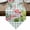 Green, variant on Summer Flamingos Table Runner Linen Burlap Table Runner 70 Inches Long Tropical Pink Botanical Flowers Cactus Dresser Scarves for Kitchen Island Coffee Dining Room Party Wedding Holiday Decor 13"x70"