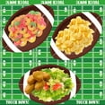 thumbnail image 2 of Kictler 50pcs Football Party Supplies - AFN1Football Shaped Disposable Paper Plates for Birthday Parties, Game Day & Tailgate Decorations, 2 of 3