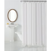 Clorox White PEVA Heavyweight Shower Liner, 72" x 72"