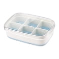 thumbnail image 2 of Leatfisat Ice Cube Tray, 1 Pack Silicone Ice Cube Molds, Ice Cube Trays, Silicone Ice Trays, Easier To Release, Bpa Free For Alcohol/Coffee/Beverages, 2 of 9