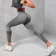 thumbnail image 5 of GEWSEY Seamless Workout Butt Lifting Leggings 2025 Summer Booty Scrunch Gym Leggings for Women (Grey, S), 5 of 5
