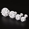 thumbnail image 4 of 4X Cake Fondant Sugarcraft Decor Cookie Mould Mold Plunger Daisy Flower Cutter, 4 of 8