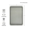 thumbnail image 3 of KitchenAid Aluminized Steel Nonstick 9x13-inch Cookie Baking Sheet Pan, Contour Silver, 3 of 8
