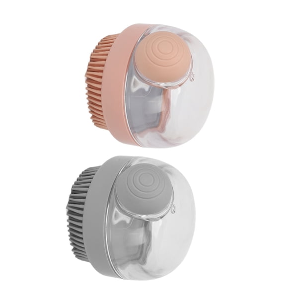 Cepillo Del Cuerpo Del Silicón, Piel Cómoda Del Depurador 2pcs De La Ducha Del Silicón Del Apretón Amistoso Para El Uso En El Hogar