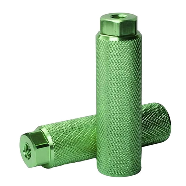 Soidarity Clavijas de aleación de aluminio duraderas para bicicletas de montaña, accesorios para bicicletas de montaña, ajuste preciso, 2 Ciclismo verde
