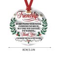 thumbnail image 3 of LSLJS Christmas Ornaments - Acrylic Christmas Pendant Round Religious Hanging Ornaments for Christmas Tree Christmas Decorations for Home Holiday Decor Festive Orname, 3 of 5