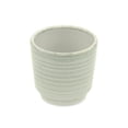 thumbnail image 3 of Contemporary Home Living 4.5" Green Round Ripple Tapered Planter, 3 of 3