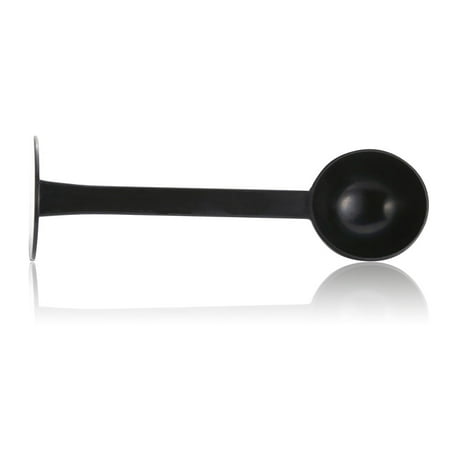 

1111Fourone Coffee Spoon 2-in-1 10g Bean Measuring Scoop Plastic Reusable Pressed Powder Hammer Tool for Shop Home Office