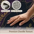 thumbnail image 6 of ODIKA 9'x12' Washable Area Rug Purple Gold Elegance with Floral Celestial Motifs Intricate Botanical Framed by for Great Room, Indoor Concept, Large Living Low Pile, Flatwoven, 6 of 7