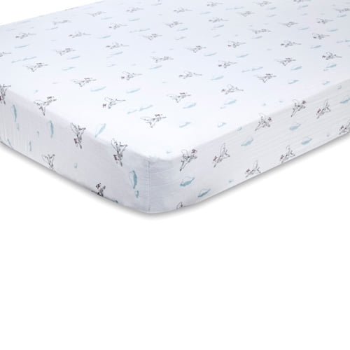 Aden Anais Essentials Crib Sheet Hit The Road Walmart Com Walmart Com