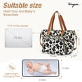 thumbnail image 4 of Bolso Pañalera Tonyeee Grande para Viaje con Estampado de Vaca, 4 of 7