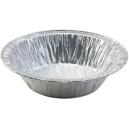 

KitchenDance Disposable Colored Aluminum Individual Pie Pan - 5 Inches Round Tart Pan for Pies Tarts Casseroles - Aluminum Baking Pan Perfect for Baking Preparing Food # 500 count