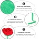 thumbnail image 4 of 8 piezas de peluche artificial rosa tallo flexible flores de rosa rosa rosa decoración de rosas de peluche de peluche, 4 of 5