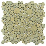 Merola Tile Fkops7 Pebble - Green