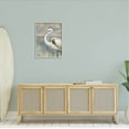 thumbnail image 2 of Stupell Industries Heron Bird Abstract Marshland Coast Painting Gray Framed Art Print Wall Art, Design by Paul Brent, 2 of 8