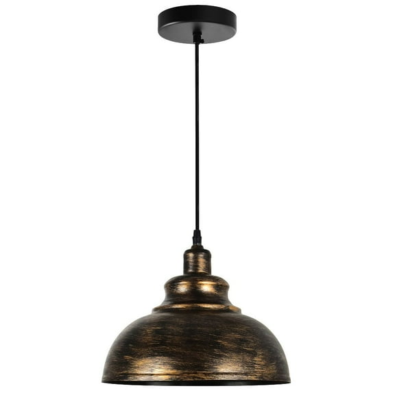 1 Light Down Mini Pendant with Antique Copper finish
