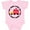 AD-Pink, variant on Inktastic My Nana Loves Me Valentine Boys or Girls Baby Bodysuit