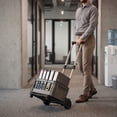 thumbnail image 5 of Folding Hand Truck with Telescoping Handle and Wheels, Portable Foldable Dolly Cart for Moving Boxes, Groceries, Camping, and Courier Delivery, 5 of 6
