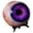 Purple, variant on Realistic Monsters Eye Decors Gothic Eyeballs Figurines Realistic Eyeballs