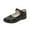 Black, variant on Miluxas Girls Mary Jane Flats School Uniform Shoes Strap Dress Shoes (Toddler/Little Kid/Big Kid) Black 17 Years