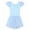 Blue, variant on Bullpiano Girls Ballet Skirted Leotards Short Sleeve Glitter Dance Dress Toddler Gymnastic Ballerina Outfit Dress