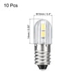 thumbnail image 2 of Uxcell 120V/0.0083A E10 Mini Light Bulbs, 20Pcs Miniature Screw Bulbs White Light, 2 of 6