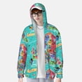 thumbnail image 4 of Goofa Cartoon Map Of Europe Printed Women's UPF 50+ Sun Protection Hoodie Jacket Lightweight Long Sleeve Sun Shirt for Women with Pocket Hiking Outdoor-Large, 4 of 9