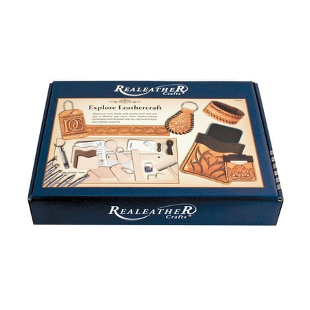 UPC: 0870192009170 | Realeather  Explore Leathercraft Kit