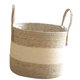 thumbnail image 1 of Cesta tejida para macetas, cesta de almacenamiento, adorno decorativo para el hogar con acabado impermeable Estilo F, 1 of 9