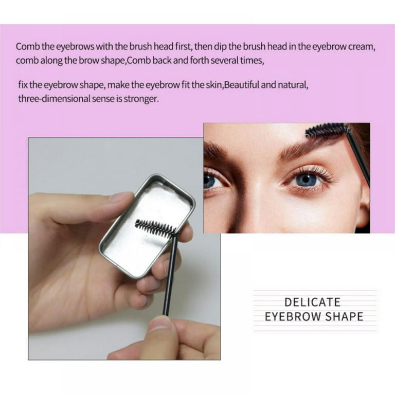 ETOSHOPY Create 3D Natural and Perfect Eyebrows,Waterproof Long Lasting  Brows Tint High Arch Eyebrow Gel Pomade Kit