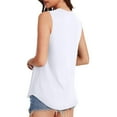 thumbnail image 3 of yunLCZ Square Neck Tank Top High Neck Tank Tops For Women Loose Fit Sleeveless Top Summer Clothes Womens Tunic Tops To Wear With Leggings Summer Sleeveless Tops, 3 of 4